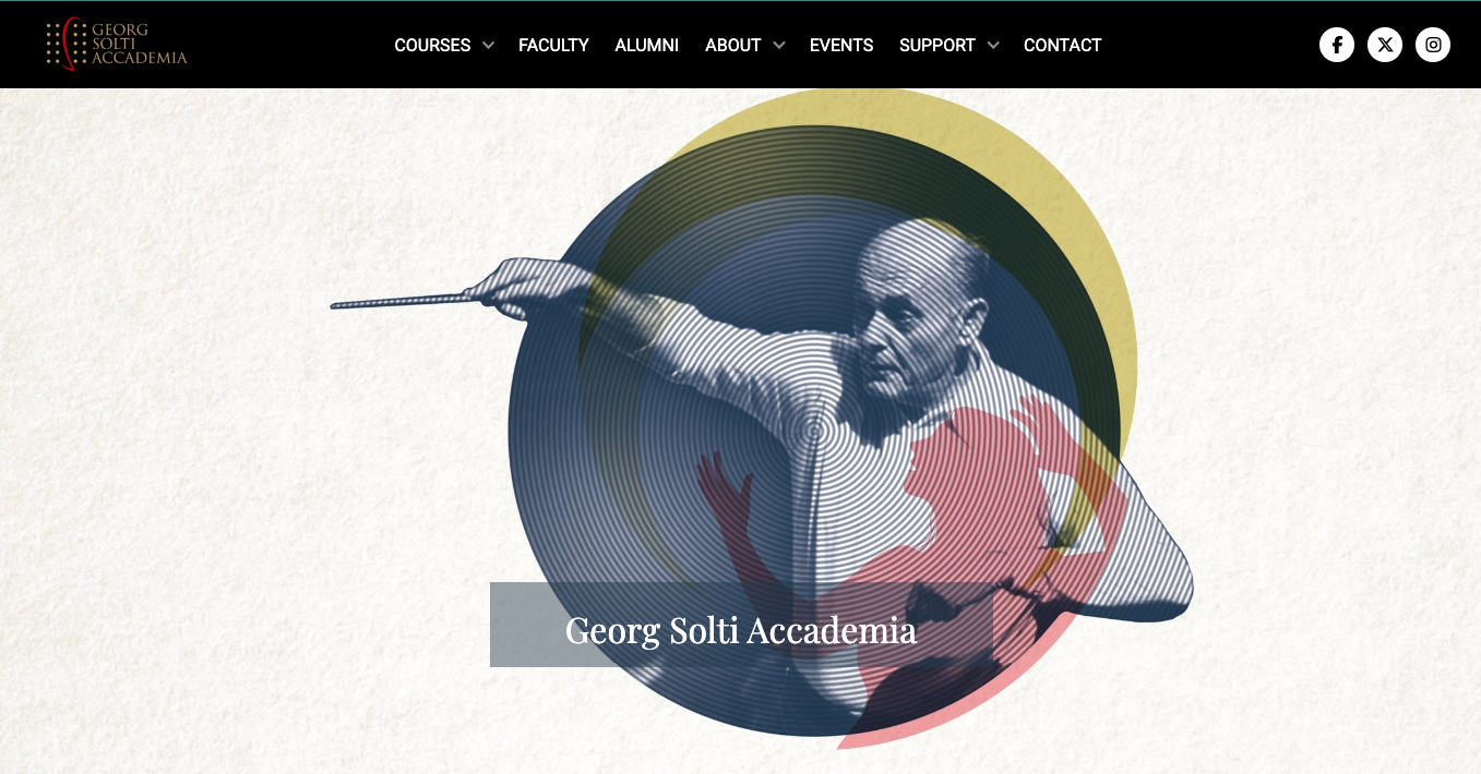 The Georg Solti Accademia cover photo