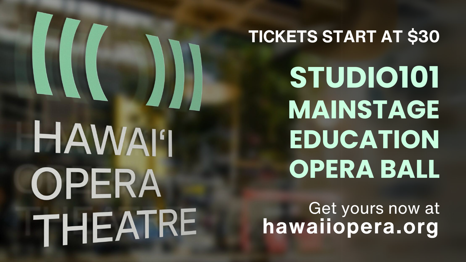 Hawaii Opera Theatre cover photo