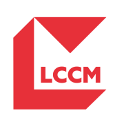 London College of Creative Media (LCCM) logo