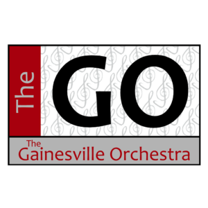 The Gainesville Orchestra logo