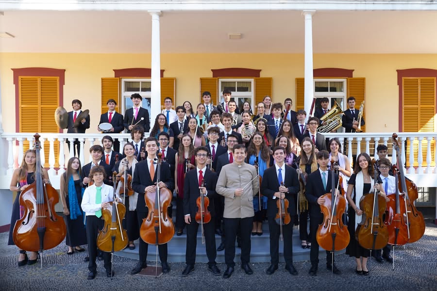 Orquestra Académica do CEPAM logo
