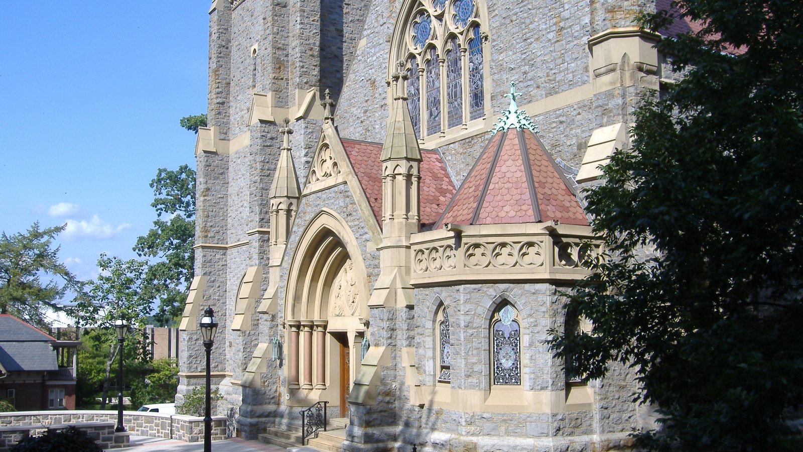 Packer Memorial Church, Lehigh University, home of the Bethlehem Bach Festival's main performances