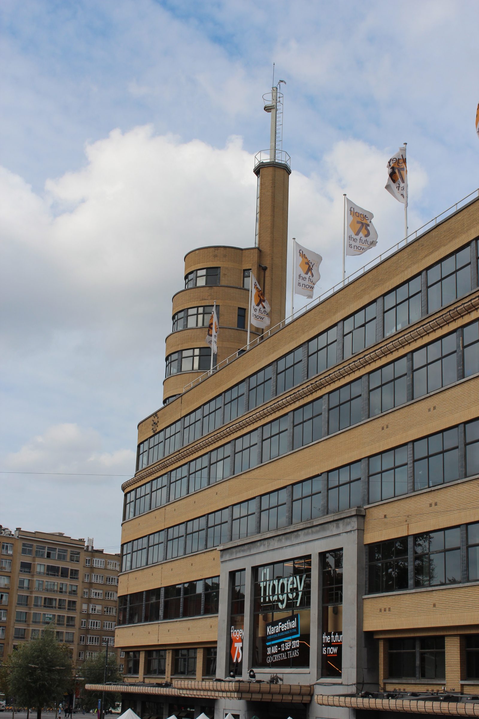 The Flagey building in Ixelles, Brussels