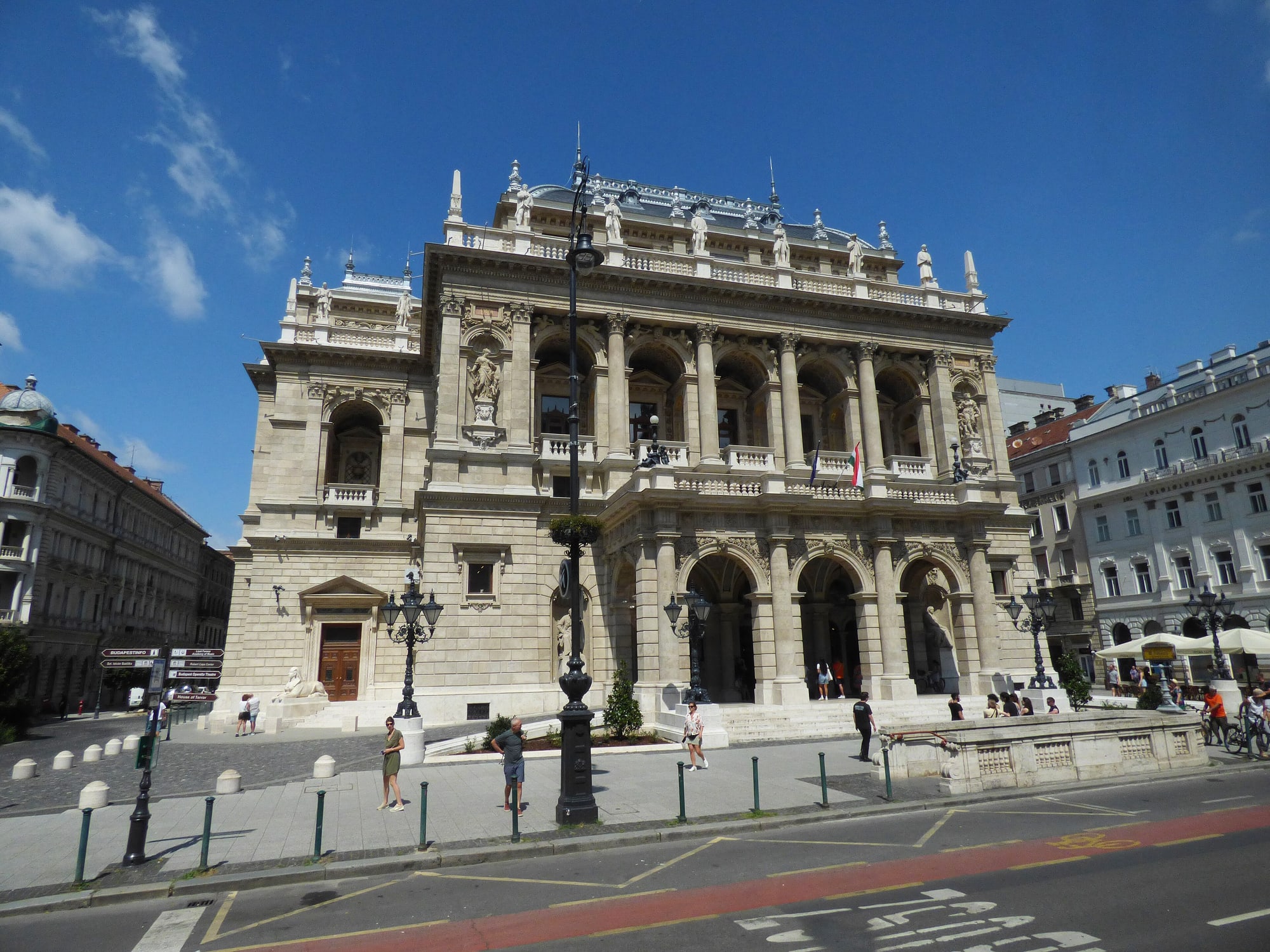 Hungarian State Opera House in Budapest