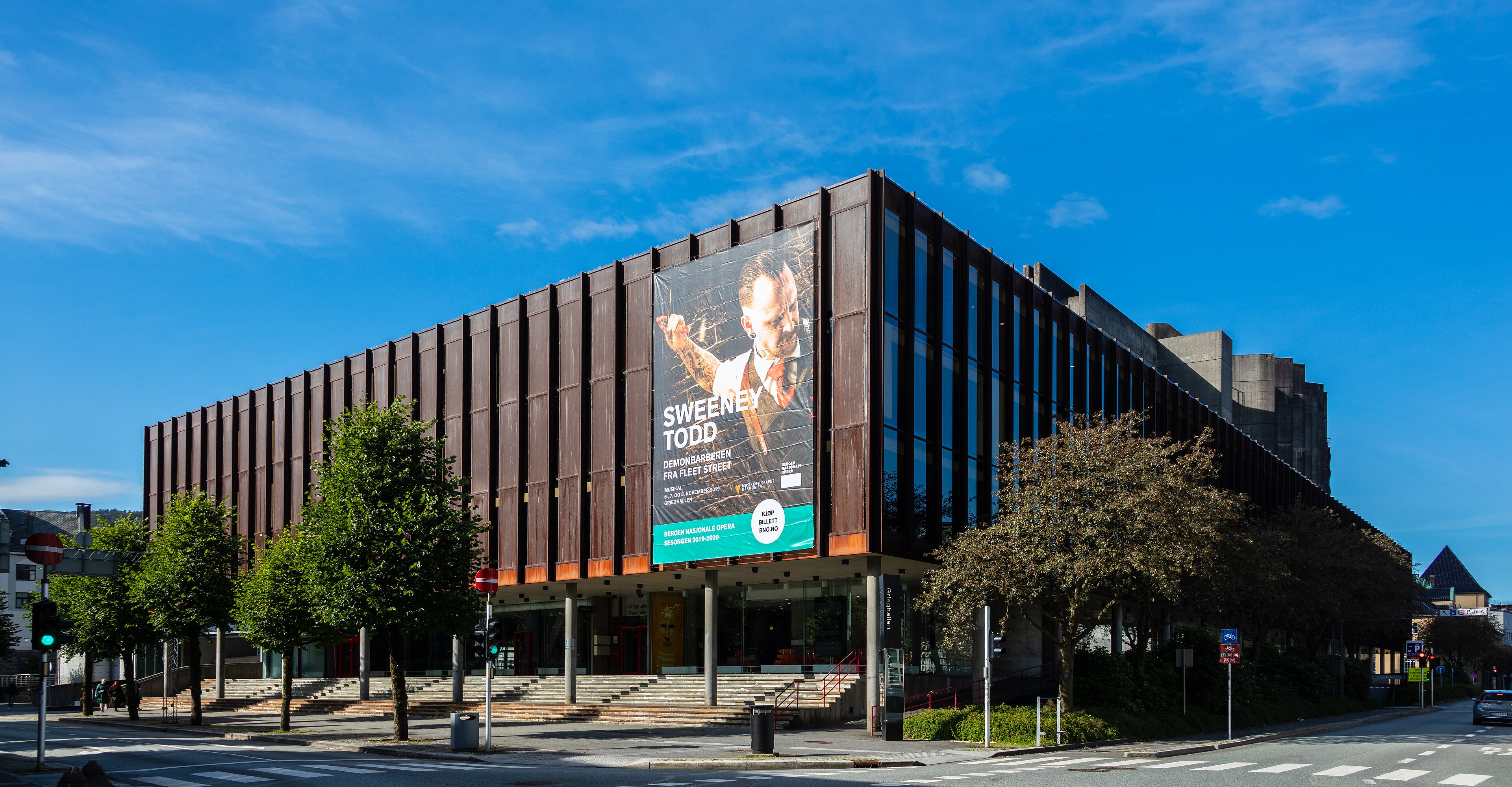 Grieghallen in Bergen, where the Bergen Philharmonic opened its season on 27 and 28 August